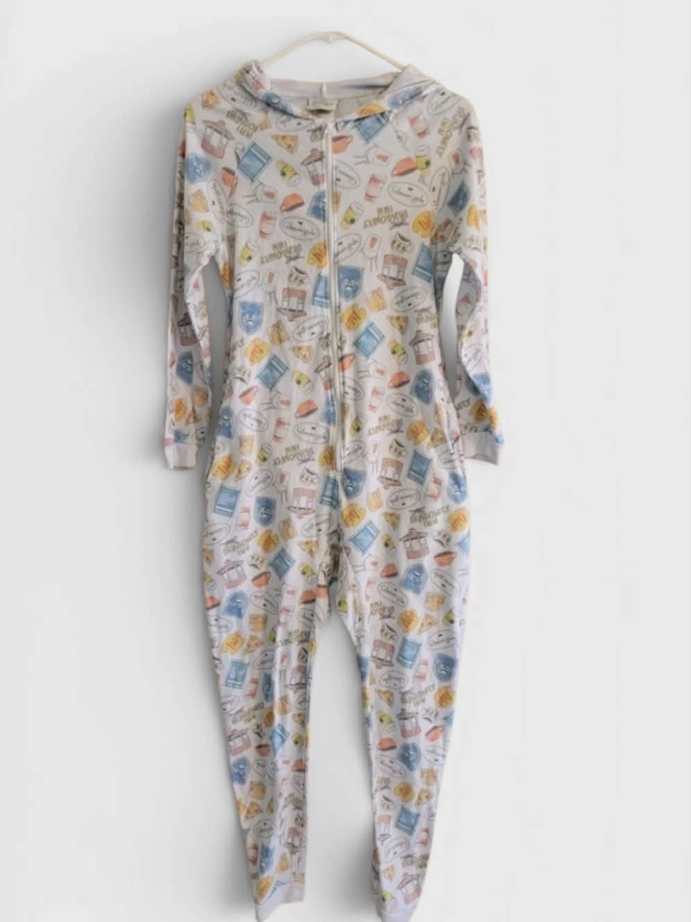 Women's PJammys One-piece Hooded Gilmore Girls-themed Pajamas Size XXS-XS